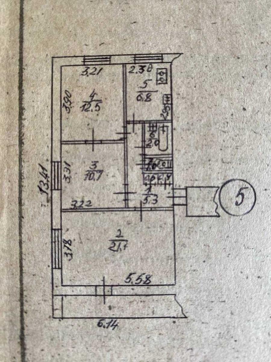 3k apartment pr-t Tychyny Pavla 311