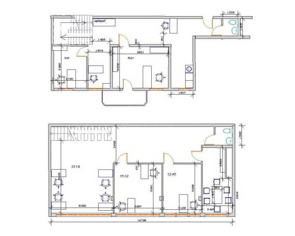 Office vul. Lyps'ka 19/7, 158m210