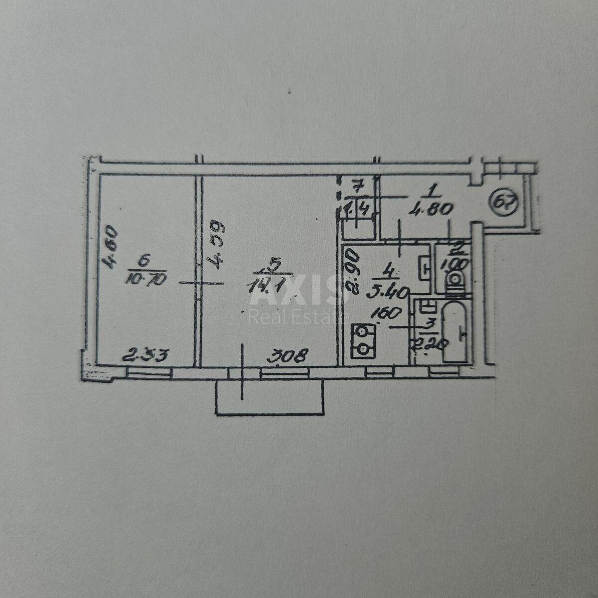 2k apartment vul. Ushyns'kogo 38