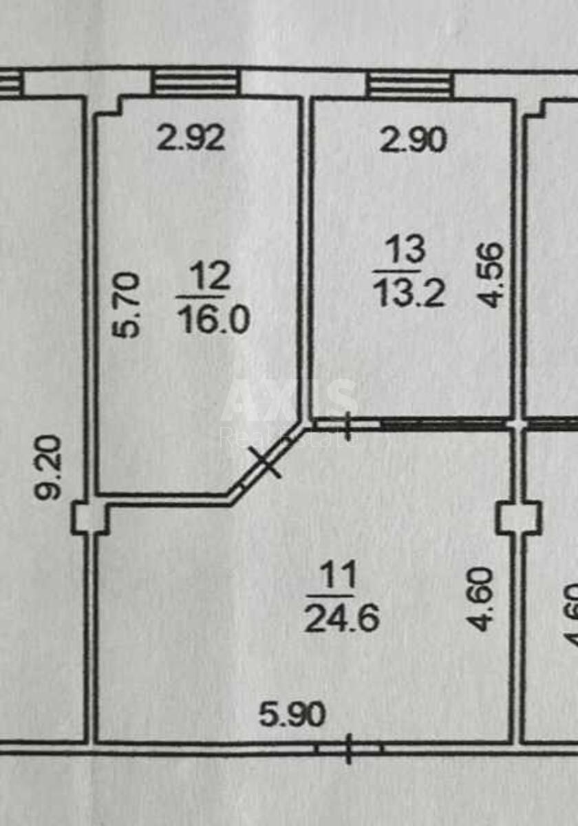 Office vul. Novozabars'ka 2/6, 54m24