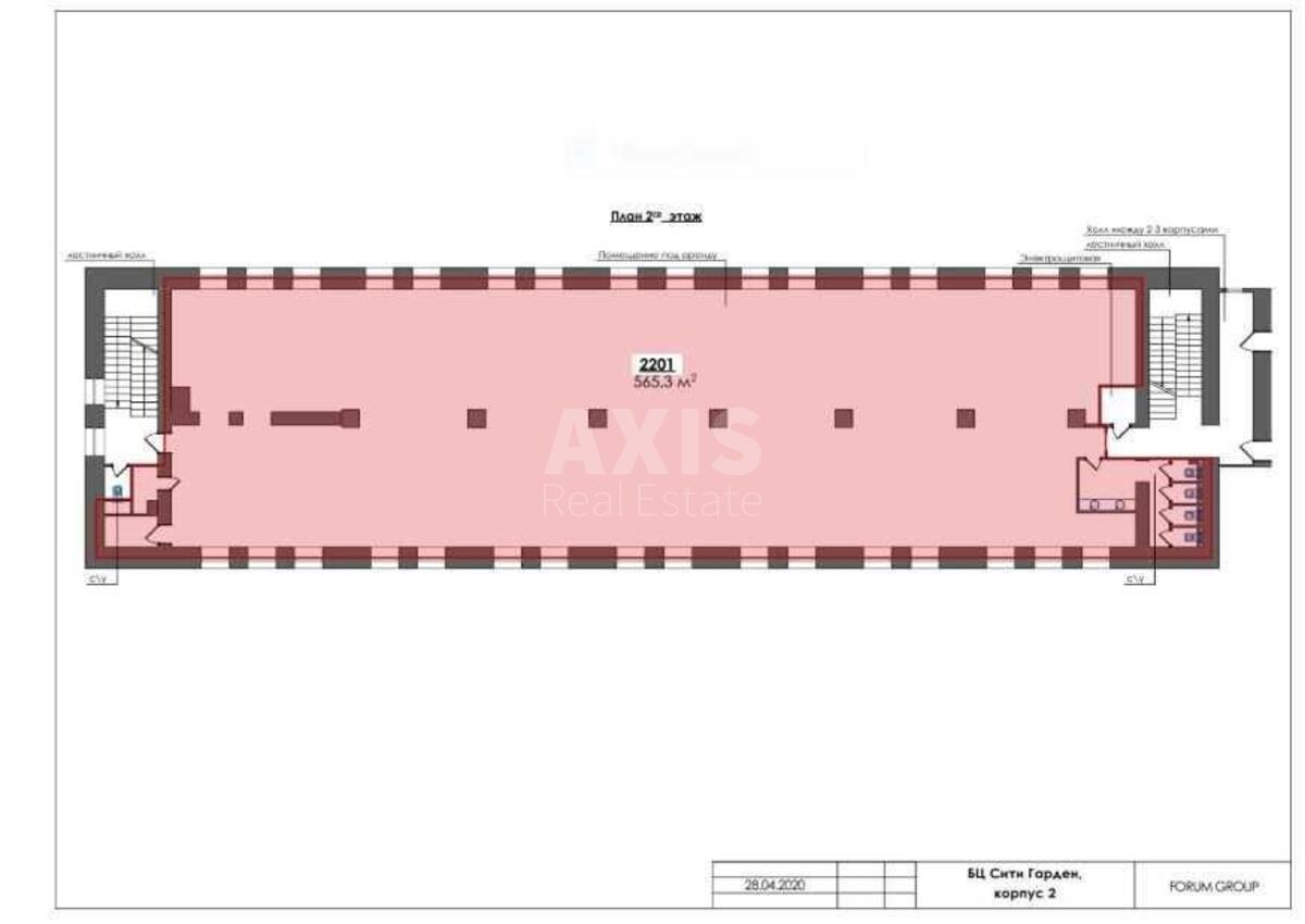 Office vul. Amurs'ka 6, 565m2582154