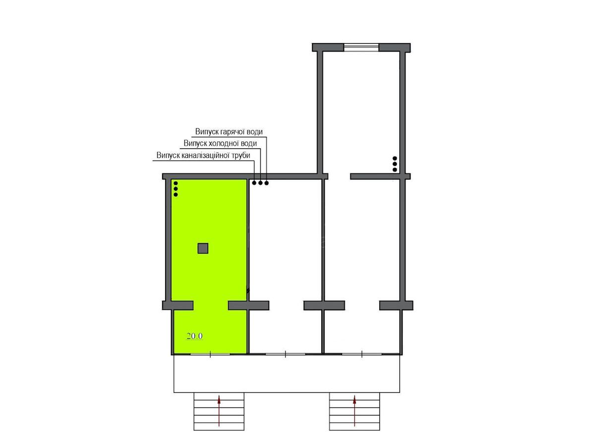 Trade object vul. Oleksandra Arhypenka 4, 20m2576743