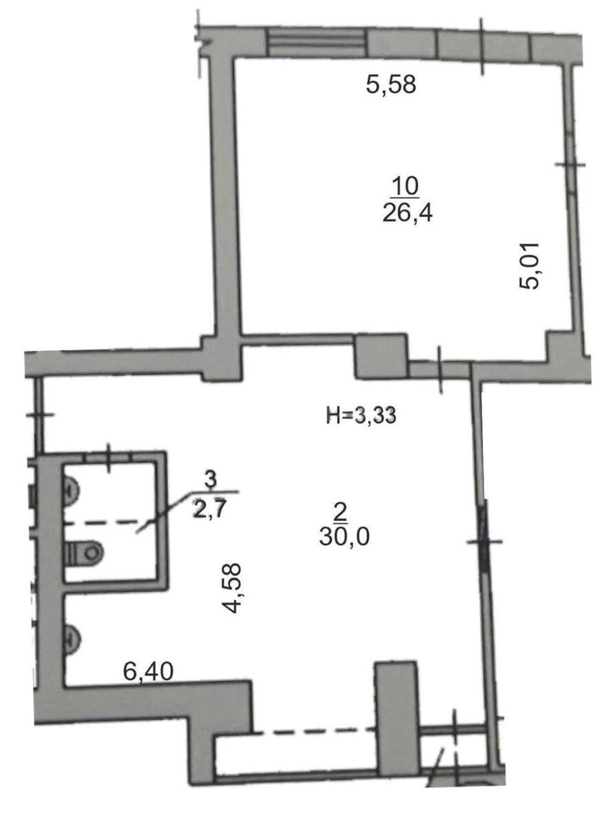 Trade object vul. Dmytra Bagalija 2, 60m26200010