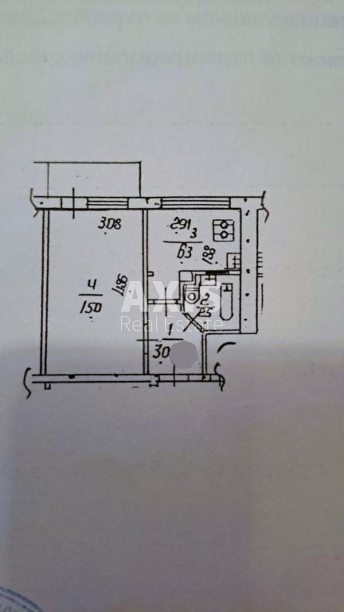 1k apartment vul. Miljutenka 11б6