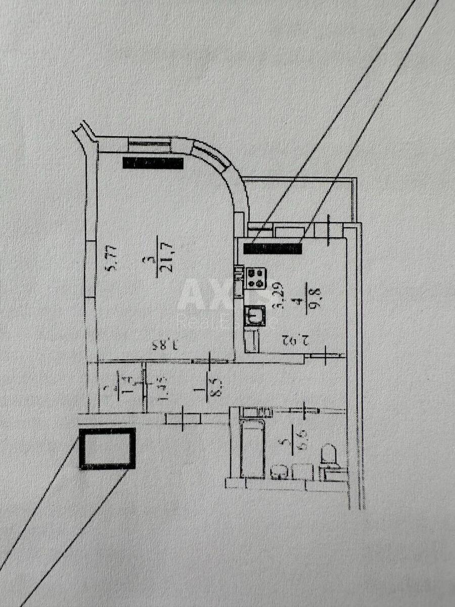 2k apartment vul. Olevs'ka 9628207