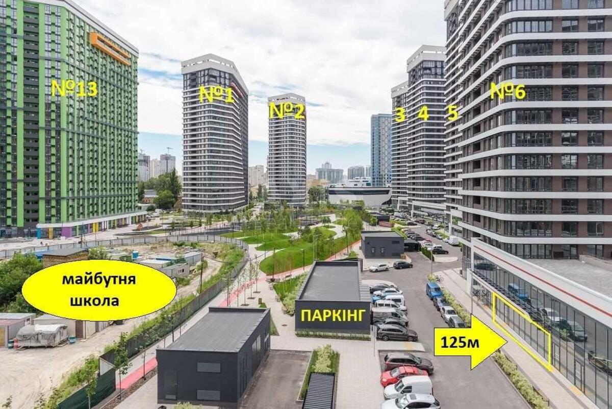 Trade object vul. Ahmatovoi' Anny 32/18, 111m2