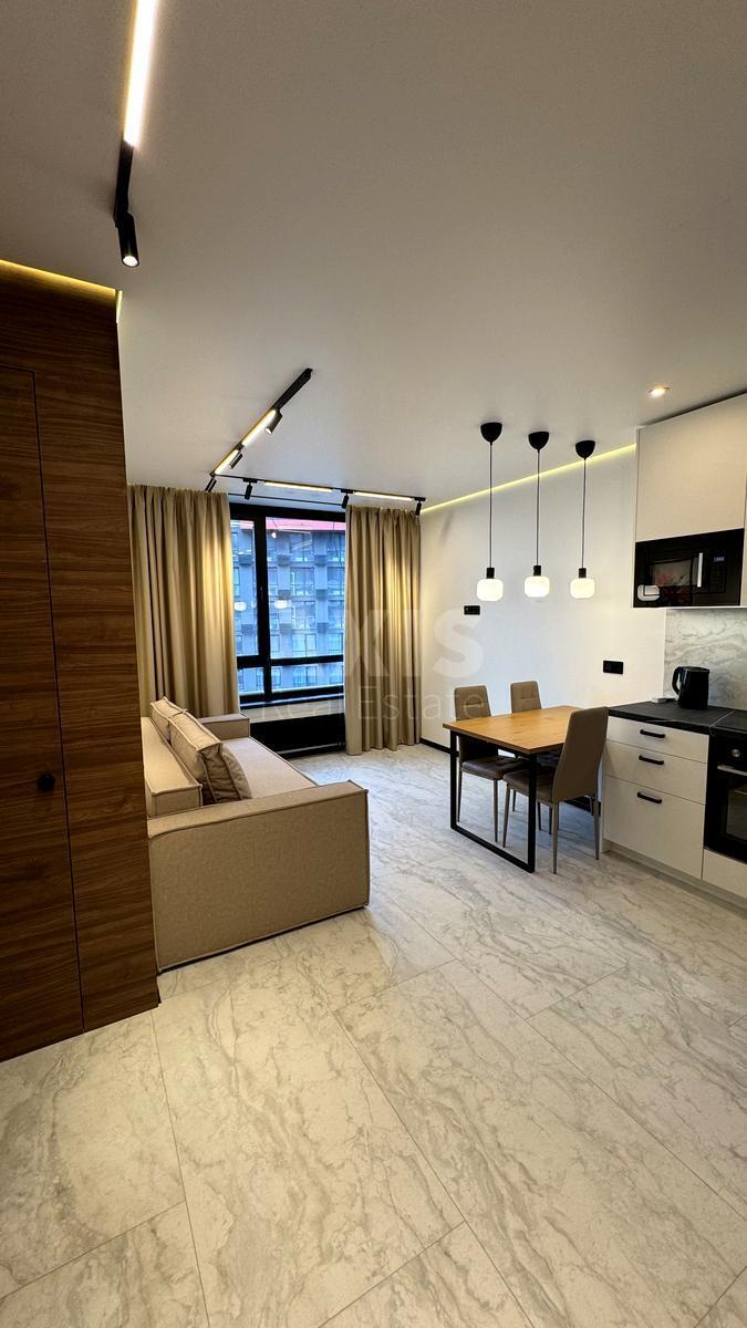 1k apartment nab. Dniprovs'ka 15Ж632580