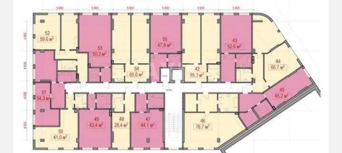 1k apartment vul. Glybochyc'ka 17630608