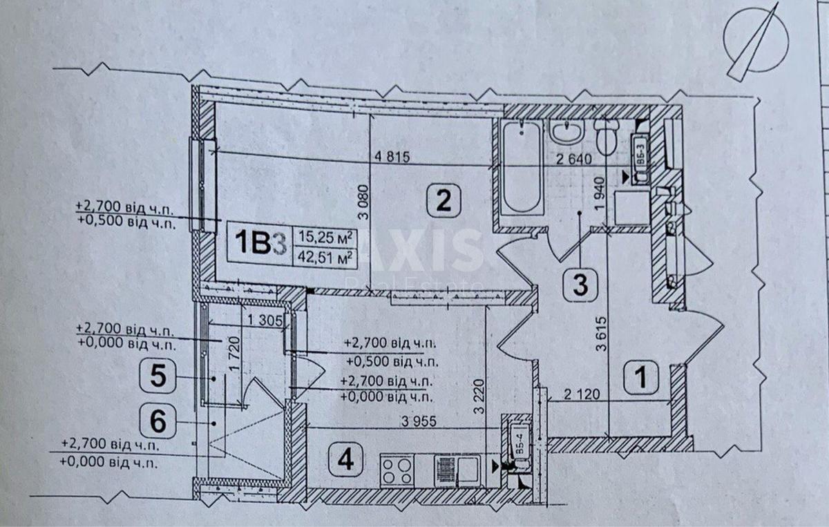 1k apartment vul. Grechka Marshala 10Б3