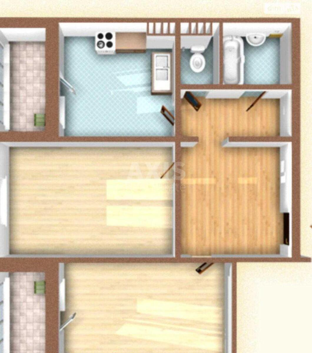 2к квартира ул. Закревского Николая 95Г628979