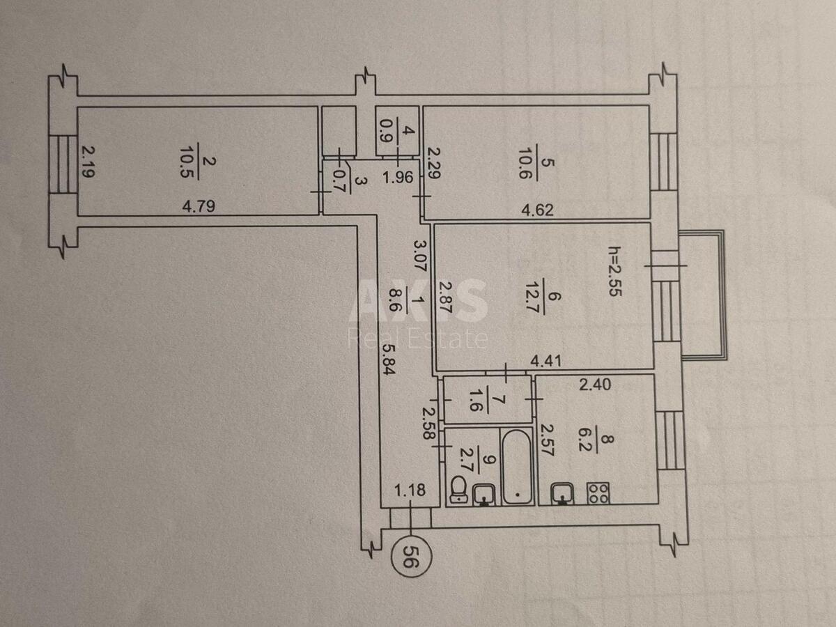 3k apartment vul. Kikvidze 235665014