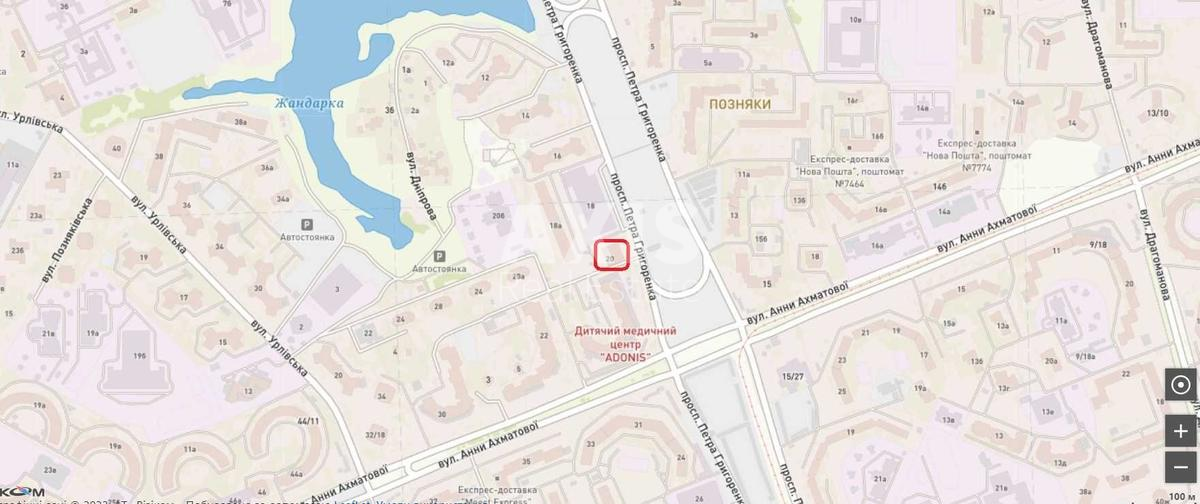 Объект торговли пр-т Григоренко Петра 20, 77м2417556