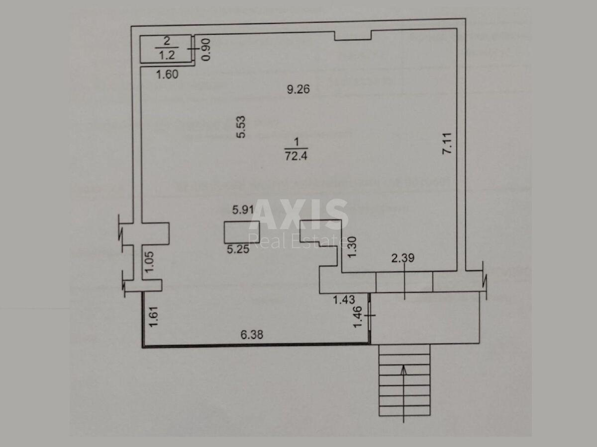 Объект торговли пр-т Владимира Ивасюка 14Б, 73м2624984