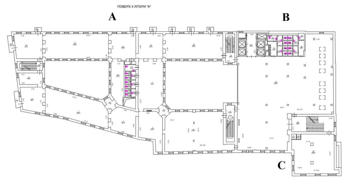 Office rajon Prorizna vul., Shevchenkivs'kyj 8, 1720m2618606