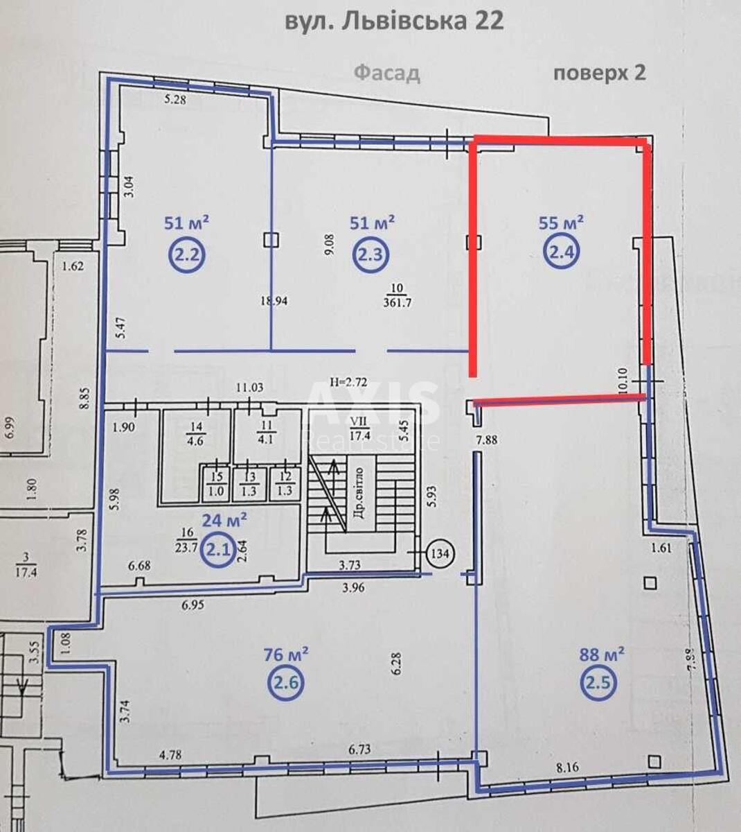 Trade object vul. L'vivs'ka 22, 55m2539665