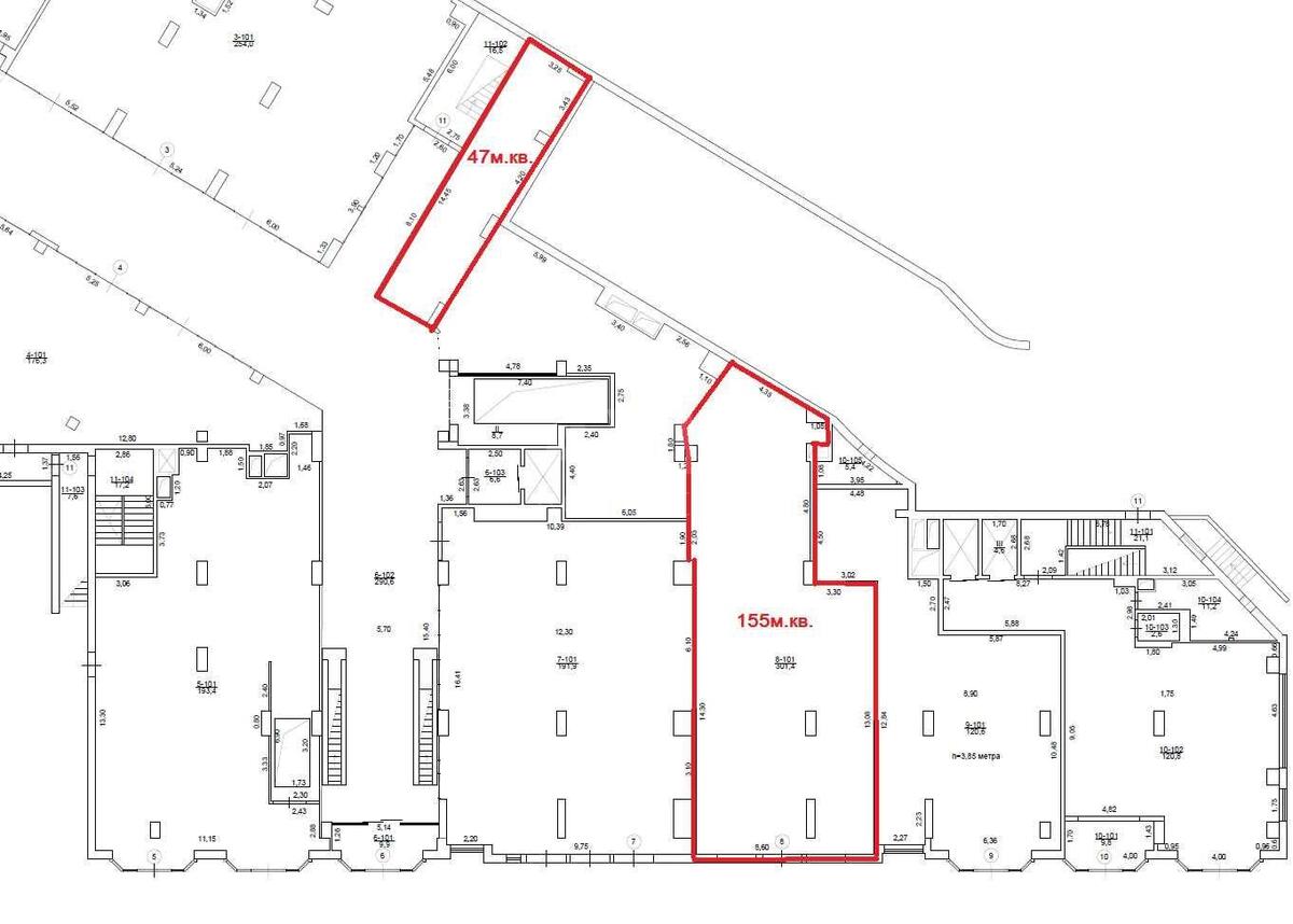 Объект торговли ул. Нижний Вал 3/7, 18885м2609547