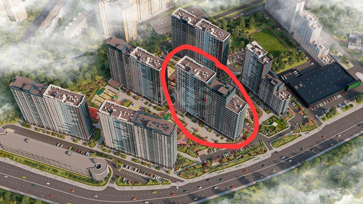 1k apartment vul. Sverstjuka Jevgena 415
