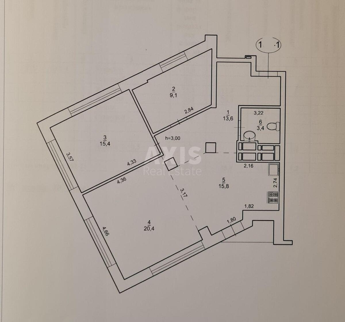 3к квартира ул. Киквидзе 41585668