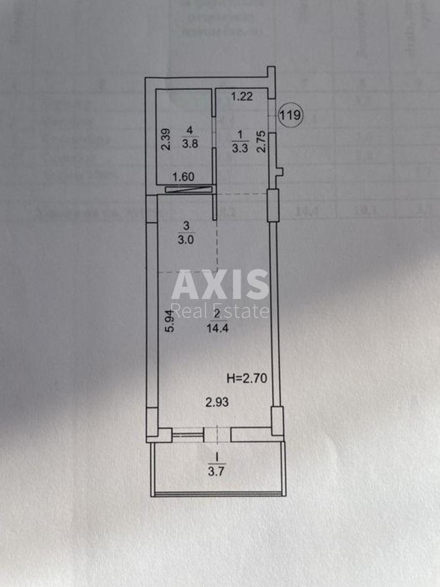 1k apartment vul. Magistral'na 336
