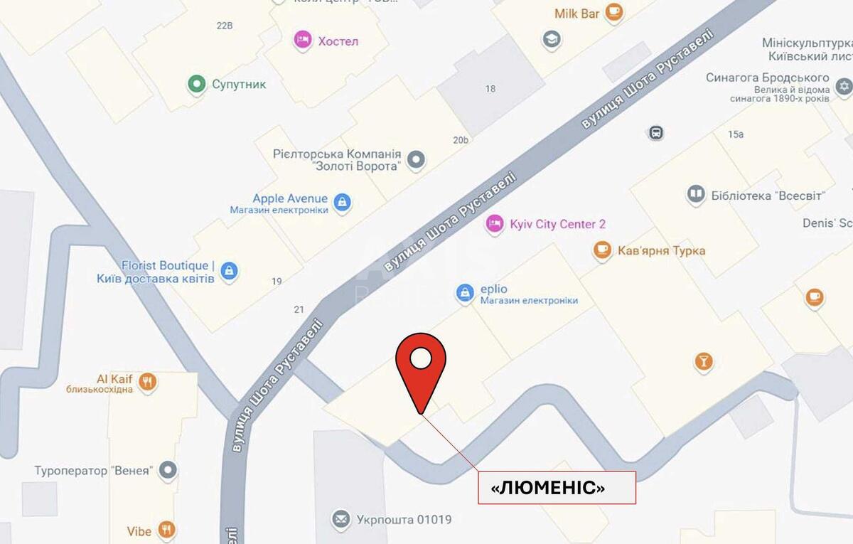 Объект торговли ул. Руставели Шота 23, 160м28