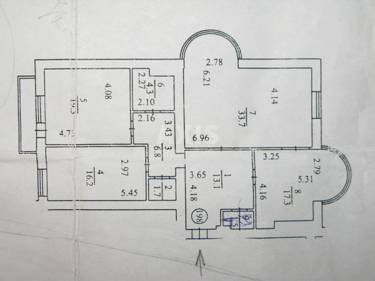 3k apartment vul. Chornovola V'jacheslava 258
