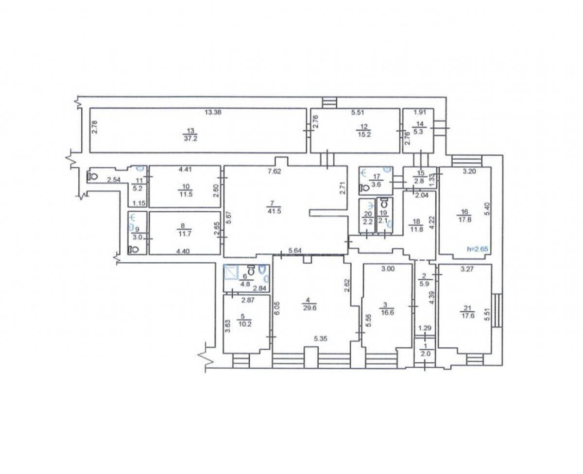 Trade object prov. Delegats'kyj 3, 257m2625983