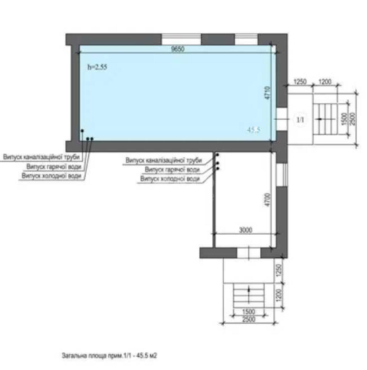 Объект торговли ул. Нежинская 16, 45м2573951