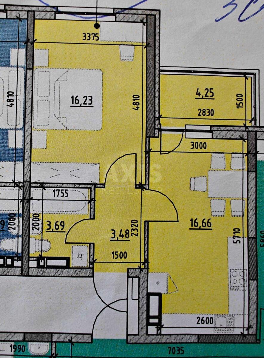 1k apartment pr-t Povitroflots'kyj 56577391