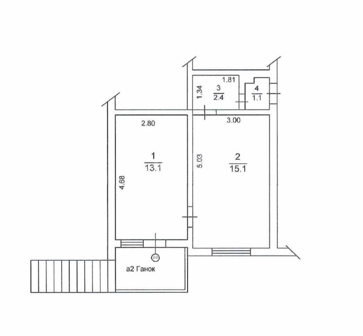 Office vul. Gajdaj Zoi' 12/10, 70m20