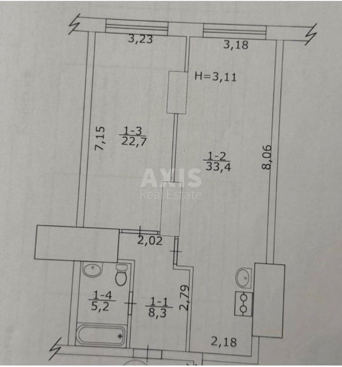 1к квартира ул. Предславинская 20Б598196