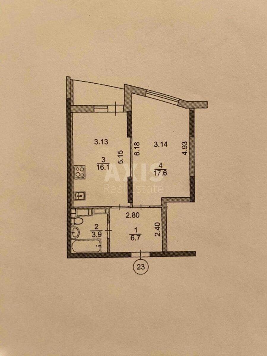 1к квартира ул. Кибальчича Николая 1Г571690