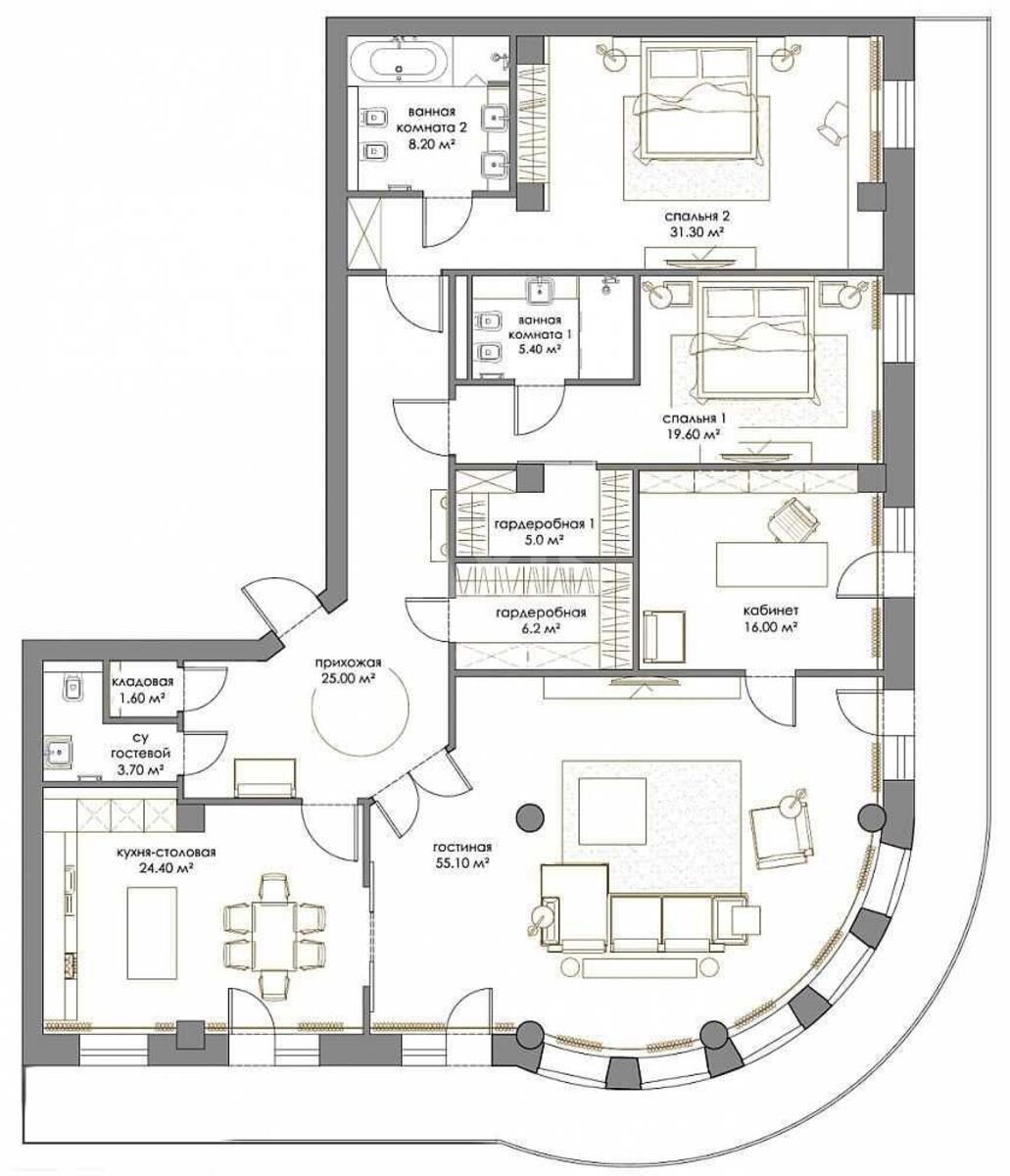 4k apartment vul. Novoselyc'ka 10591590
