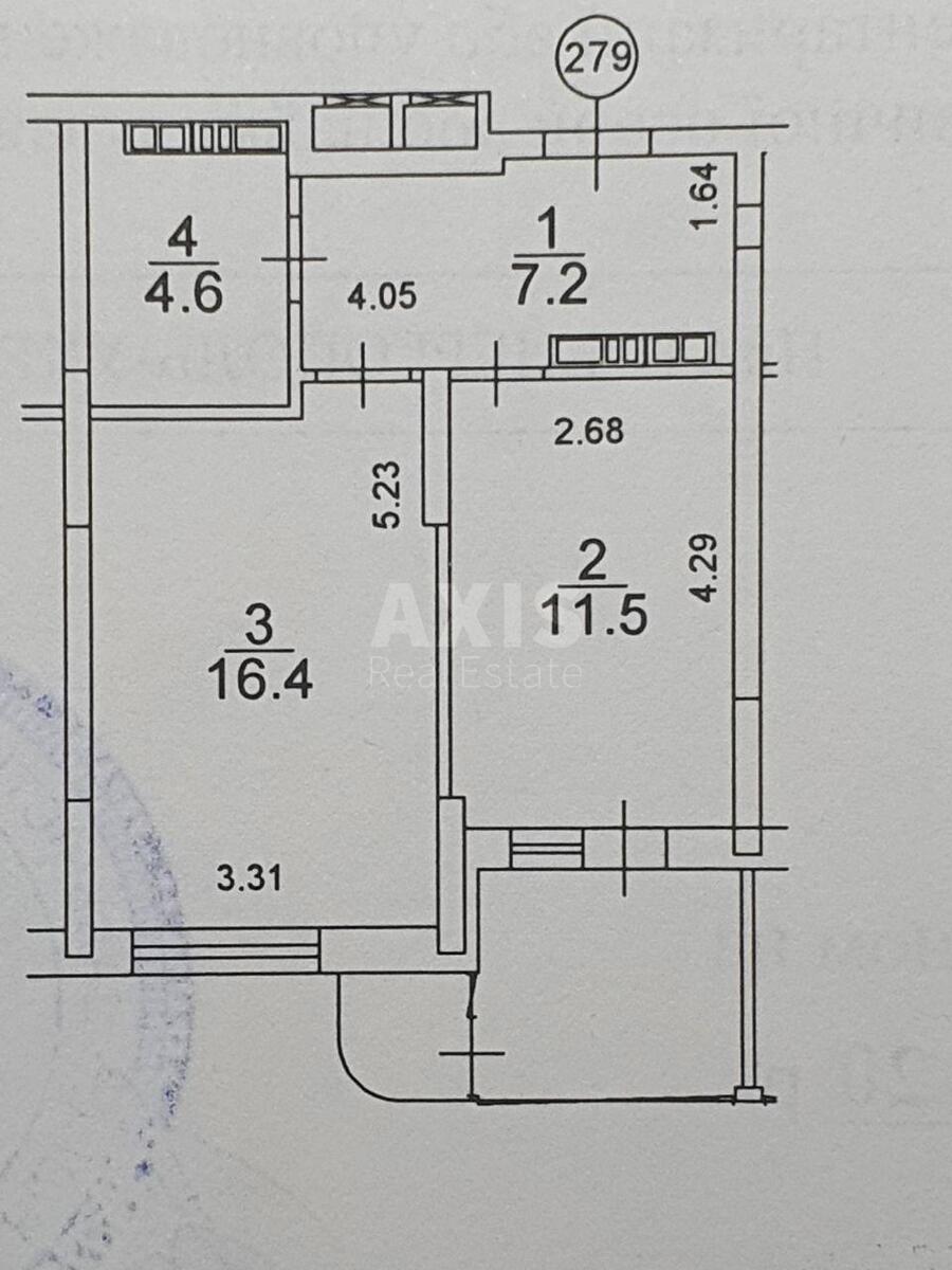 1k apartment vul. Kondratjuka Jurija 15663114
