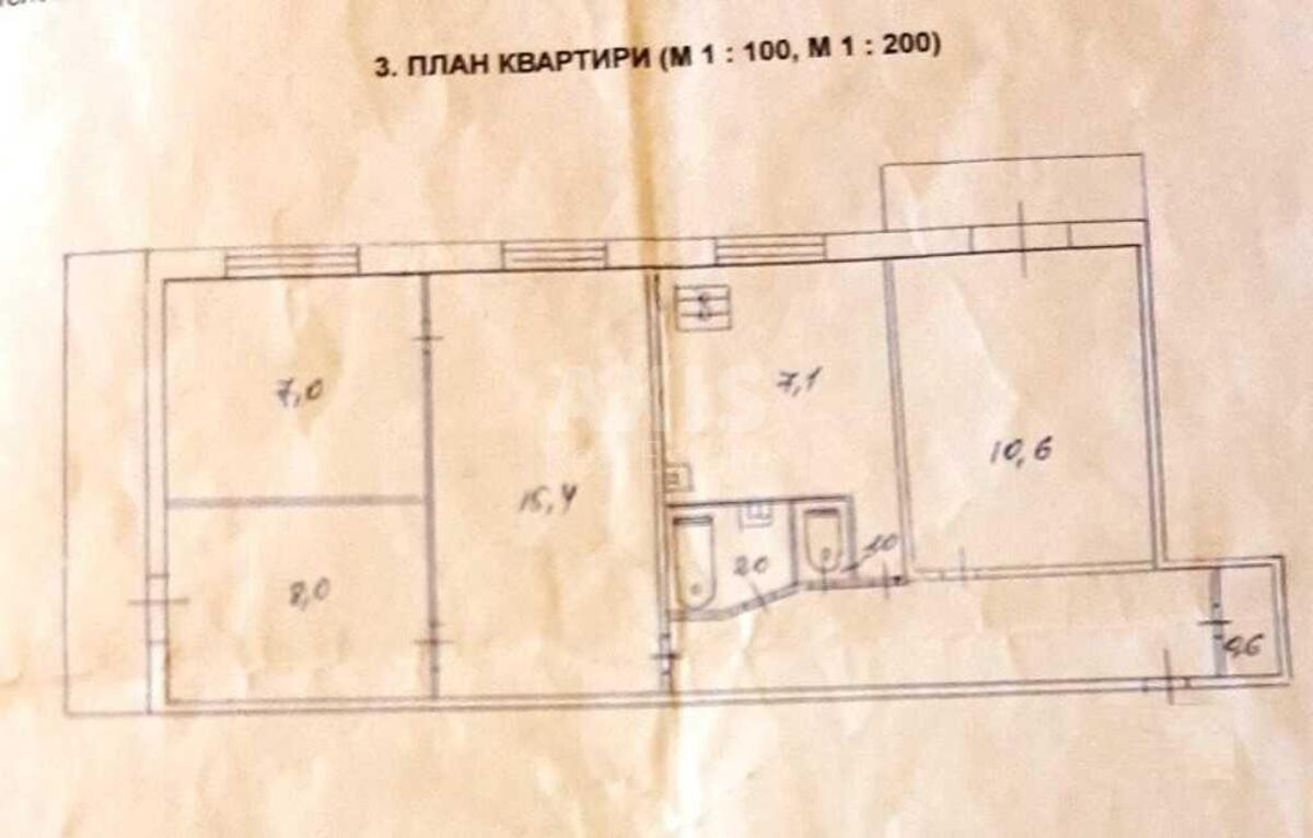 3k apartment vul. Kavkaz'ka 136223412