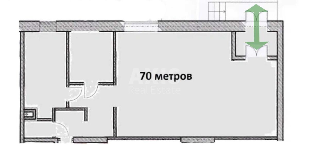 Офис ул. Евгения Коновальца 32Б, 70м210
