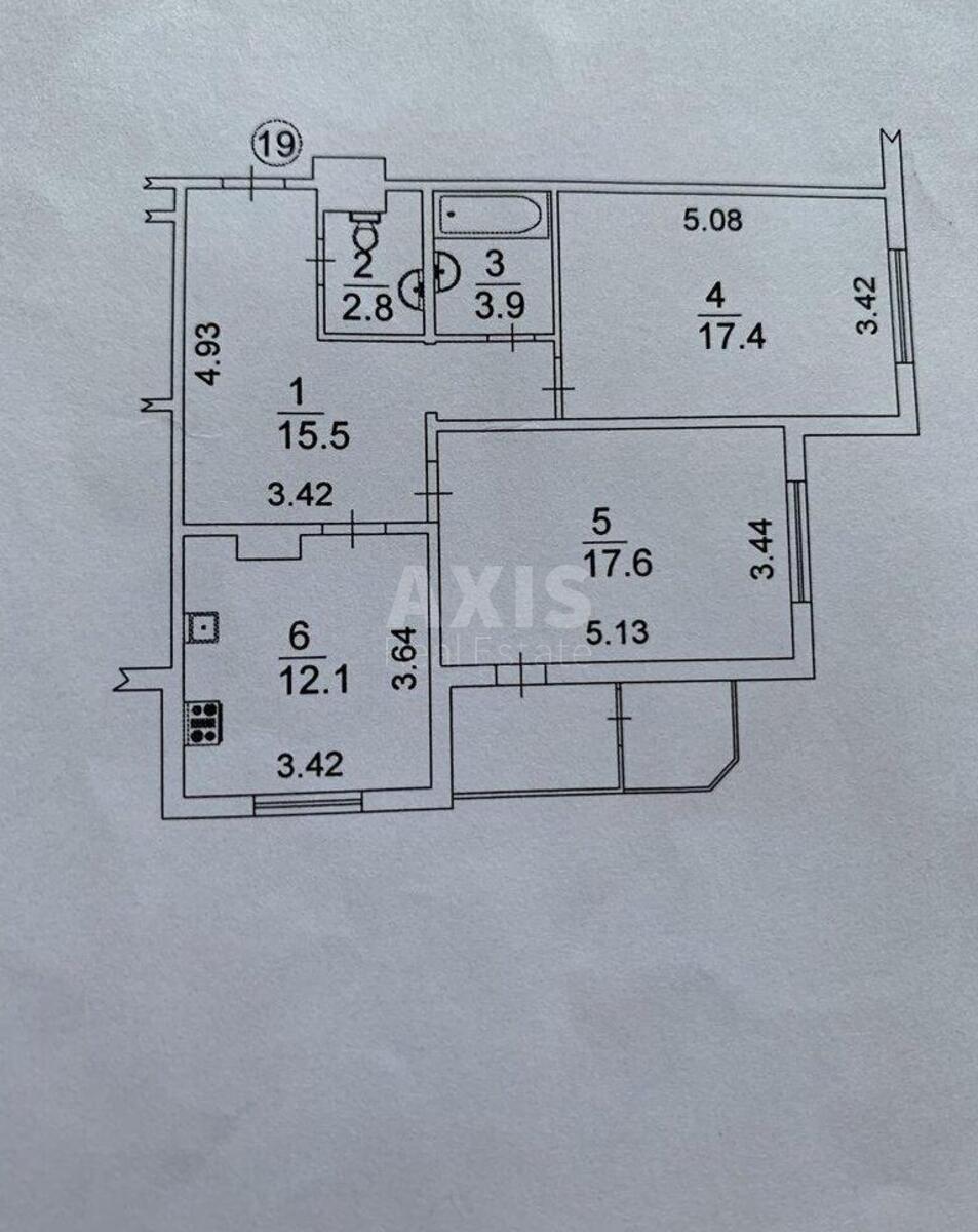 2к квартира ул. Юлии Здановской 34А11