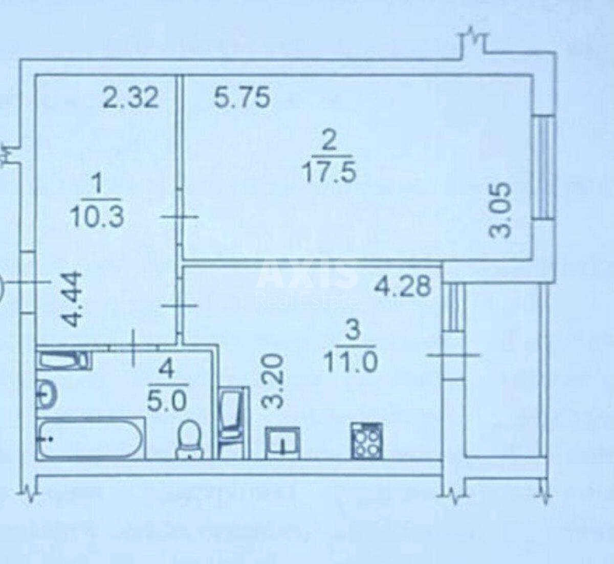 1k apartment vul. Kablukova 25595355