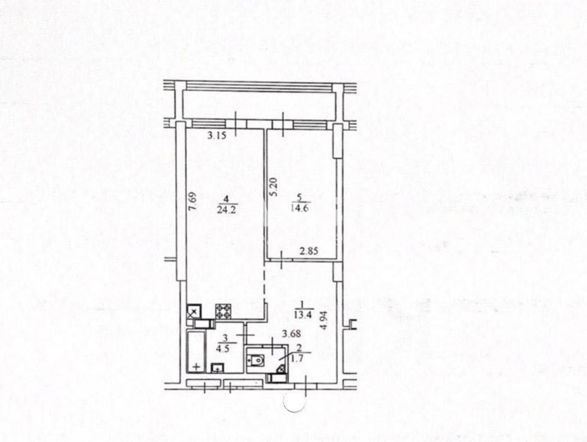 2k apartment pr-t Peremogy 5511