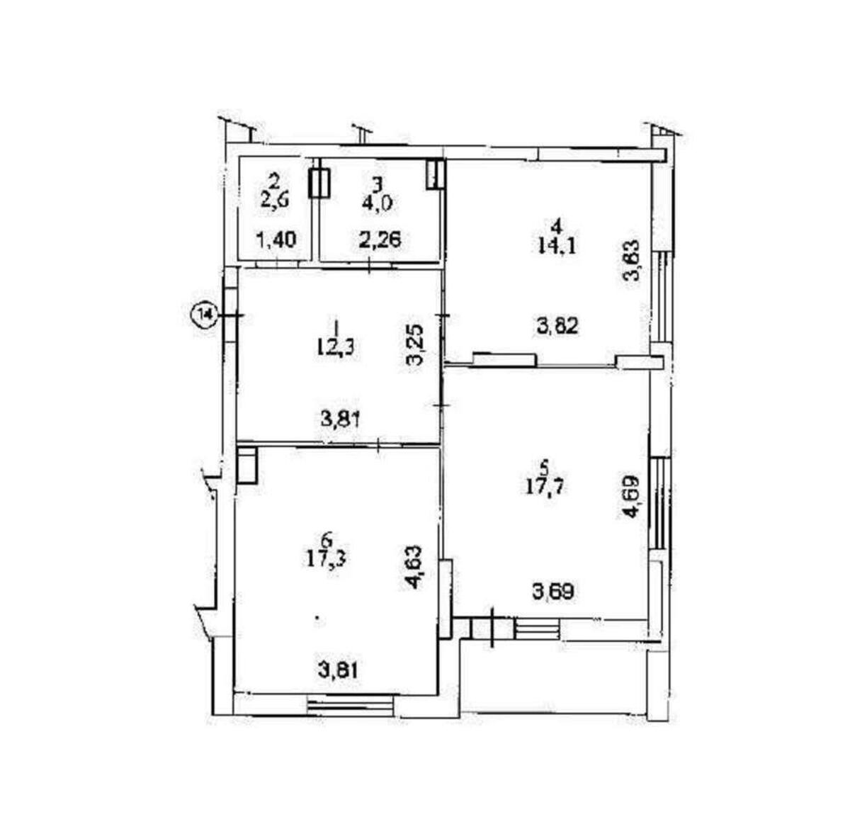 2k apartment pr-t Lobanovs'kogo 144, корп. 22