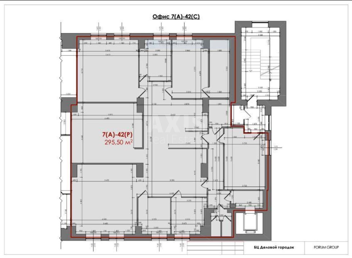 Office vul. Pymonenka Mykoly 13, 295m25943410