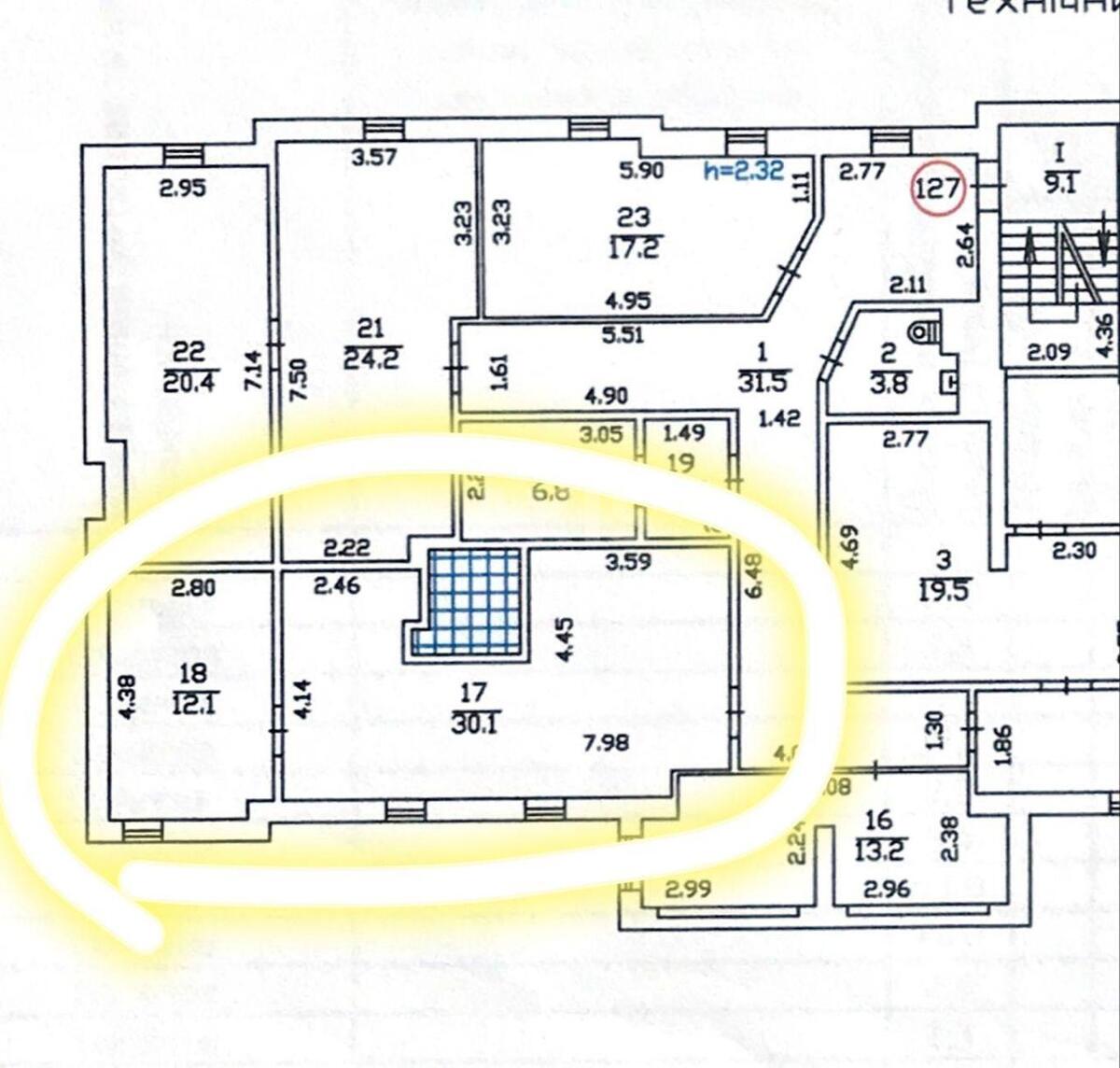 Office pr-t Berestejskij 93, 62m26119812