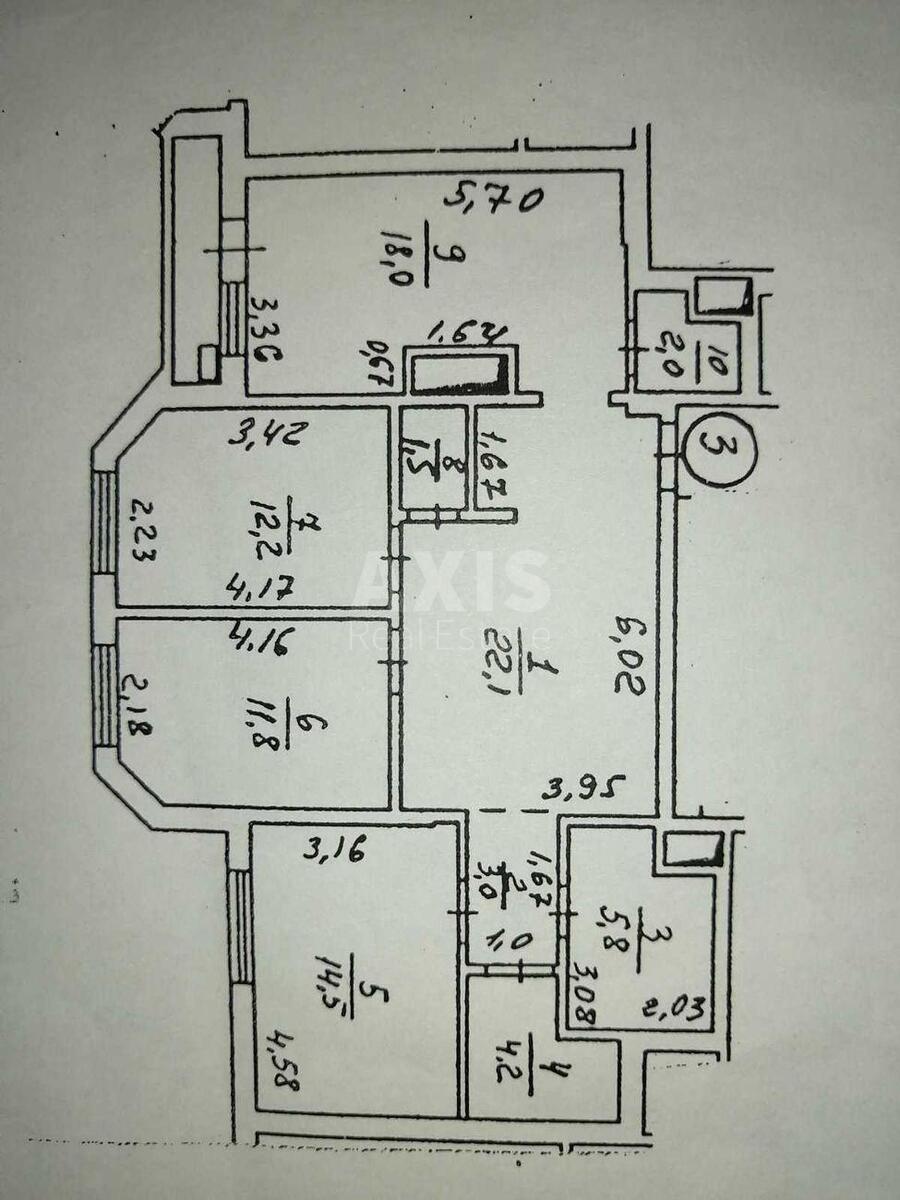 Office vul. Jevgena Konoval'cja 32, 100m2624745