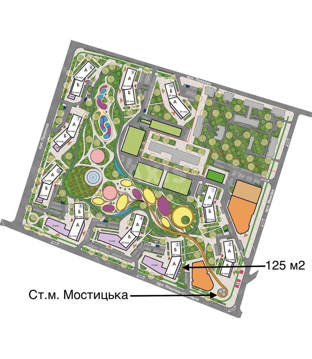 Объект торговли ул. Северо-Сырецкая 10, 126м25