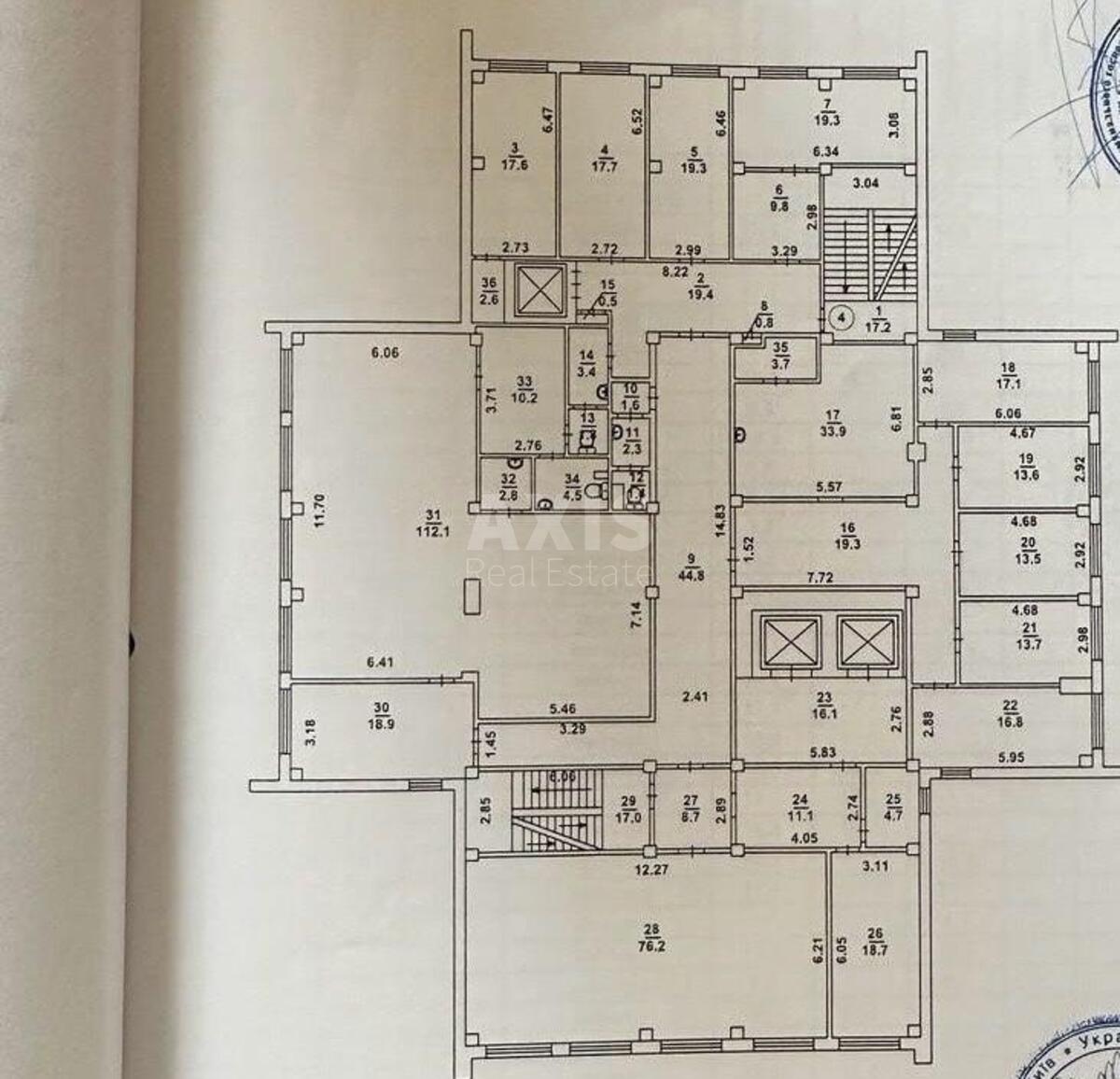 Office vul. Bereznjakivs'ka 29, 612m25901610