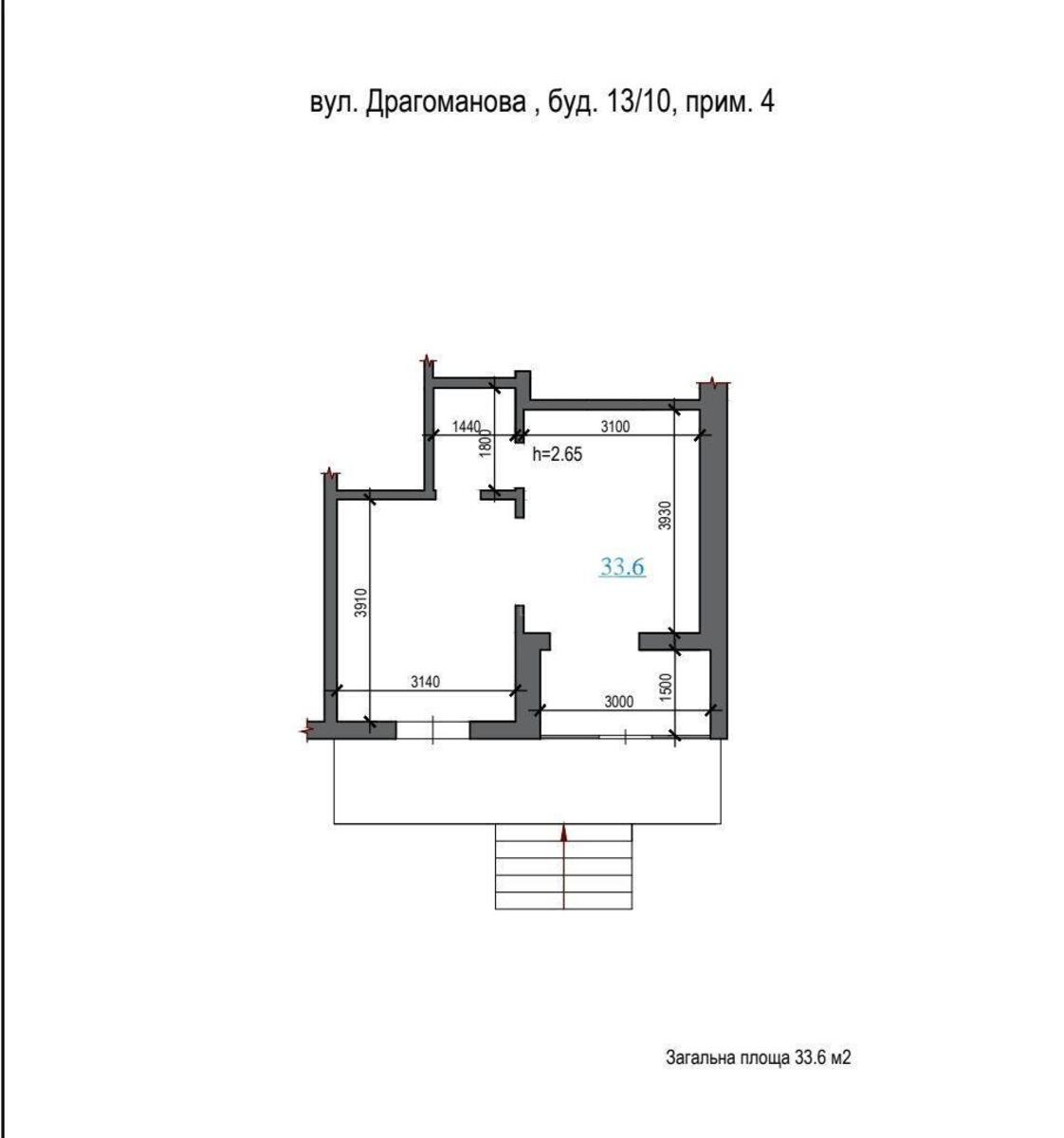 Trade object vul. Dragomanova 13/10, 75m2586634
