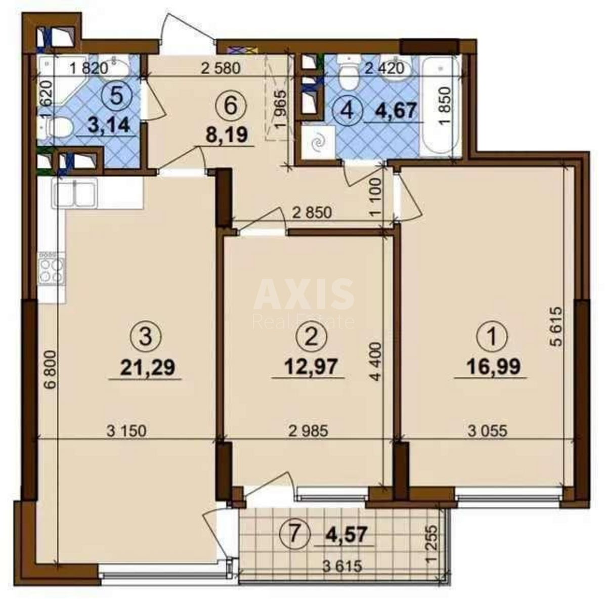 2k apartment vul. Rodyny Kristeriv 200