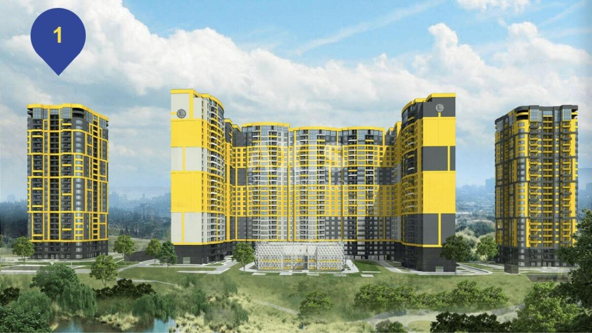 3k apartment vul. Radchenka Petra 860246