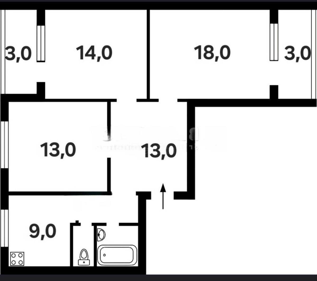 3k apartment vul. Ronalda Reyhana 30А6238712