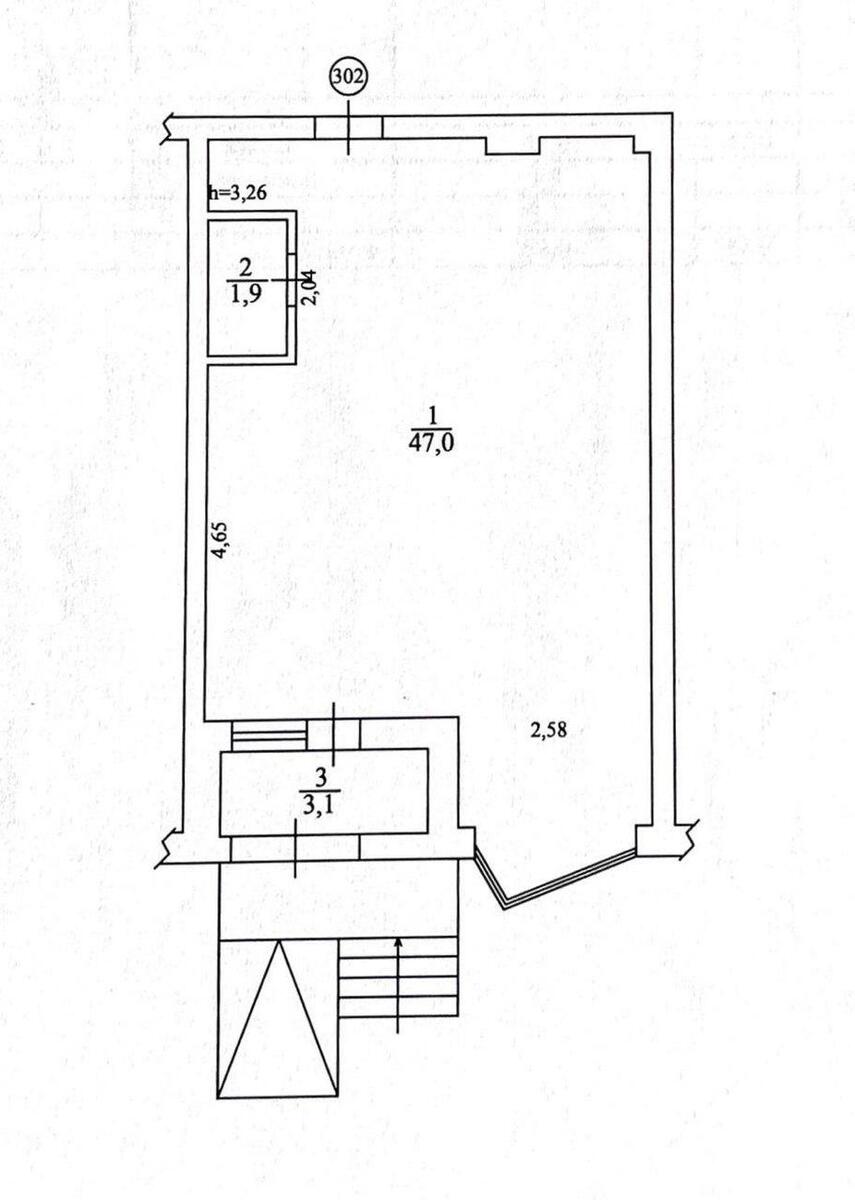Trade object vul. Dragomanova 2Б, 52m2602116