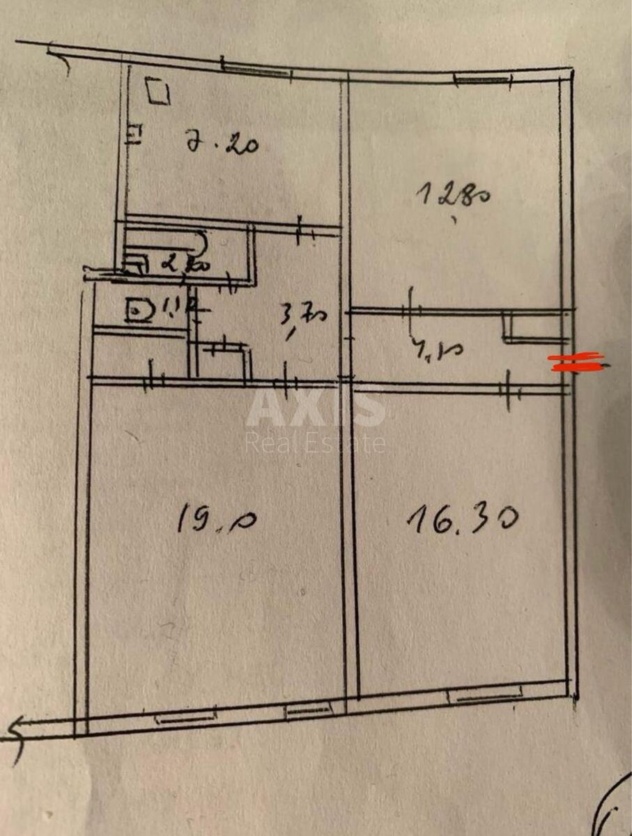 3k apartment vul. Grekova Akademika 5574207